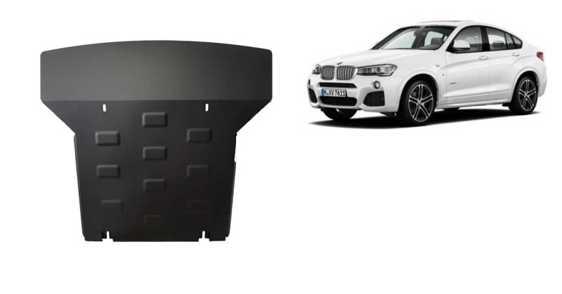 Stahl Unterfahrschutz für Motor BMW X4 (2014-2018)