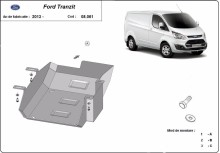 Stahl Unterfahrschutz für AdBluetank Ford Transit Custom (2013-2020)