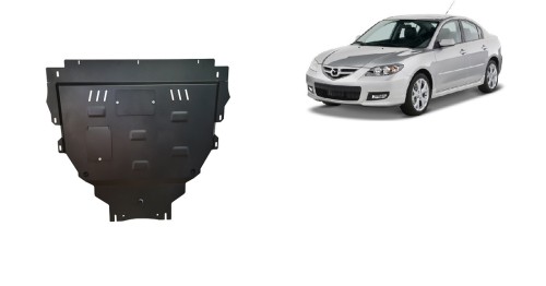 Stahl Unterfahrschutz für Motor Mazda 3 (2003-2009)