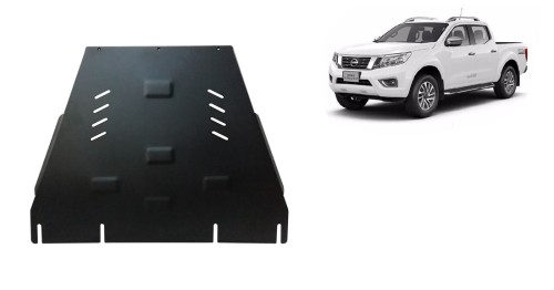 Stahl Unterfahrschutz für Getriebe Nissan Navara NP300 - D23 (2015-2021)