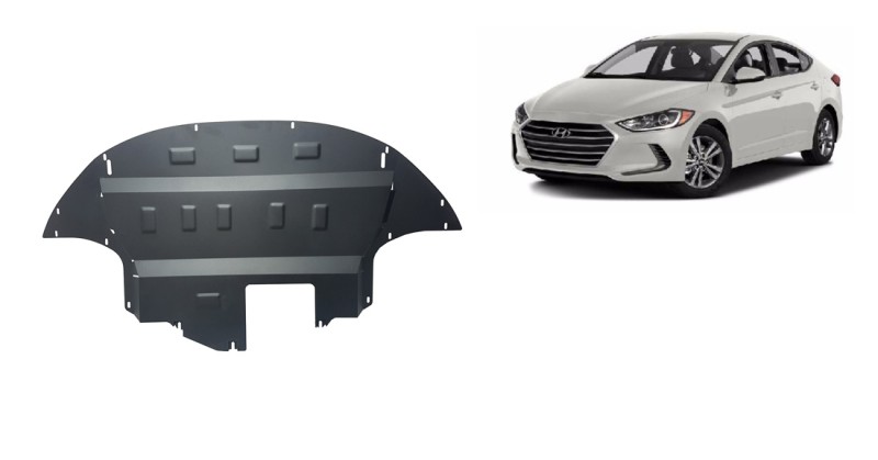 Stahl Unterfahrschutz für Motor Hyundai Elantra (2016-2020)