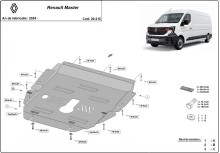Stahl Unterfahrschutz für Motor Renault Master (2024-2026)
