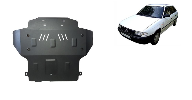 Stahl Unterfahrschutz für Motor Opel Astra F (1991-1996)