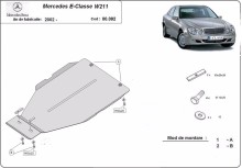 Stahl Unterfahrschutz für Getriebe Mercedes E-Clasee W211 Automatikgetriebe (2002-2008)