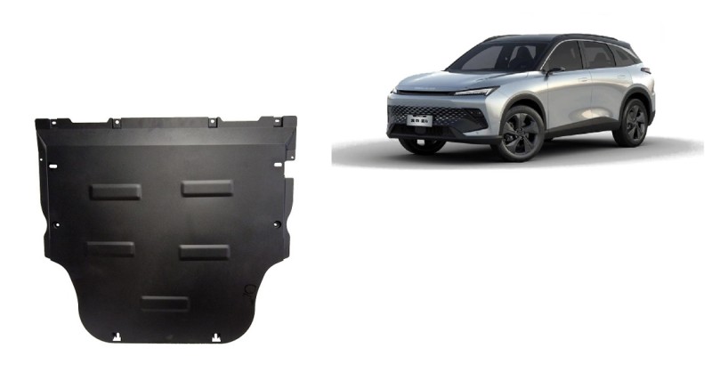 Stahl Unterfahrschutz für Motor Baic Beijing X55 (2022-2026)