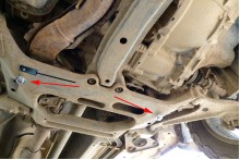 Stahl Unterfahrschutz für Motor Nissan X-Trail T30 (2001-2007)