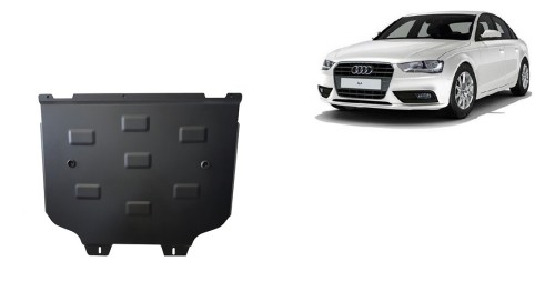 Stahl Unterfahrschutz für Getriebe Audi A4 B9 All Road (2015-2026)