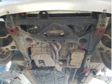 Stahl Unterfahrschutz für Motor, Getriebe Mercedes Vaneo W414 (2001-2006)