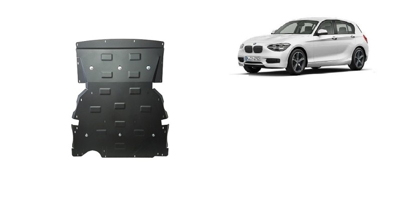 Stahl Unterfahrschutz für Motor BMW Seria 1 F20/F21 (2011-2018)