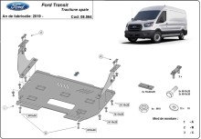 Stahl Unterfahrschutz für Motor Ford Transit RWD (2013-2023)