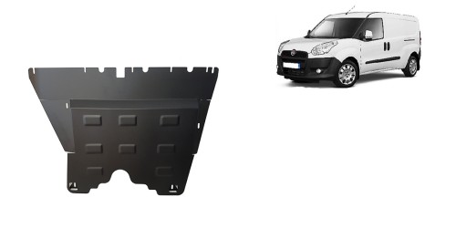 Stahl Unterfahrschutz für Motor Fiat Doblo (2010-2022)