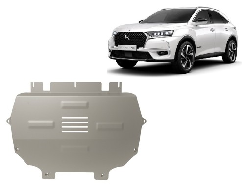 Aluminium Unterfahrschutz für Motor Citroen DS7 Crossback (2017-2026)