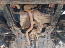 Stahl Unterfahrschutz für Motor Fiat Panda 4x2 (2011-2026)