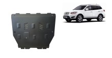Stahl Unterfahrschutz für Motor Hyundai Santa Fe (2006-2011)