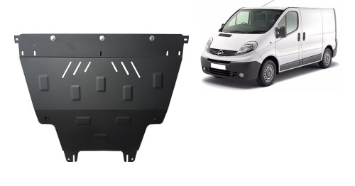 Stahl Unterfahrschutz für Motor Opel Vivaro (2001-2011)