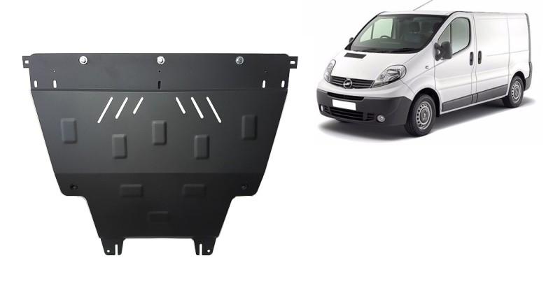 Stahl Unterfahrschutz für Motor Opel Vivaro (2001-2014)