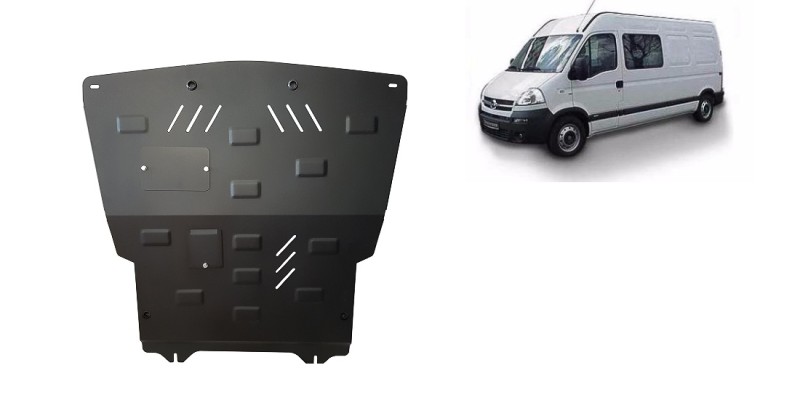 Stahl Unterfahrschutz für Motor Opel Movano (1998-2010)