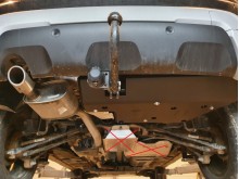 Stahl Unterfahrschutz für AdBluetank Dacia Duster (2018-2024)
