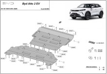 Stahl Unterfahrschutz für Motor BYD Atto 2 (2025-2026)
