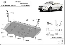 Aluminium Unterfahrschutz für Motor Volkswagen Eos (2006-2015)