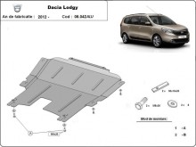 Aluminium Unterfahrschutz für Motor Dacia Lodgy (2012-2020)