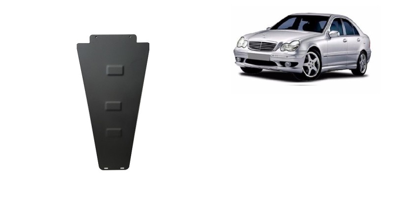 Stahl Unterfahrschutz für Getriebe Mercedes C-Clasee W203 Automatikgetriebe (2000-2007)