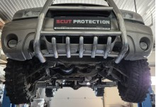 Aluminium Unterfahrschutz für Motor Suzuki Grand Vitara (1999-2005)