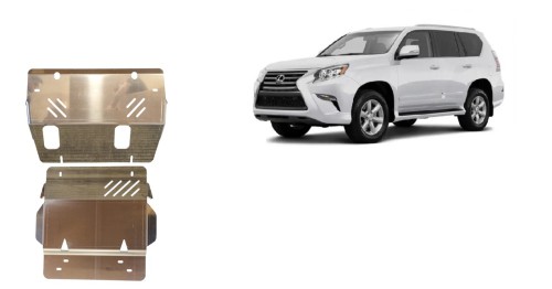 Aluminium Unterfahrschutz für Motor Lexus GX (2010-2026)