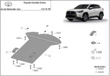 Stahl Unterfahrschutz für Katalysator Toyota Corolla Cross (2022-2026)