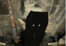 Stahl Unterfahrschutz für Getriebe Chevrolet Tracker (1999-2005)