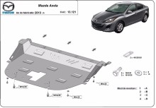 Stahl Unterfahrschutz für Motor Mazda Axela (2013-2026)