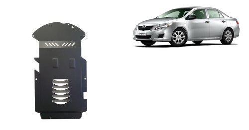 Stahl Unterfahrschutz für Katalysator Toyota Corolla (2007-2012)