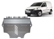 Aluminium Unterfahrschutz für Motor mit Webasto Volkswagen Caddy (2011-2020)