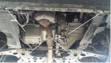 Stahl Unterfahrschutz für Motor Fiat Doblo (2010-2022)