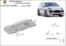 Stahl Unterfahrschutz für Getriebe Porsche Cayenne (2002-2006)