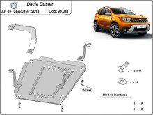 Stahl Unterfahrschutz für Kraftstofftank Dacia Duster (2018-2024)