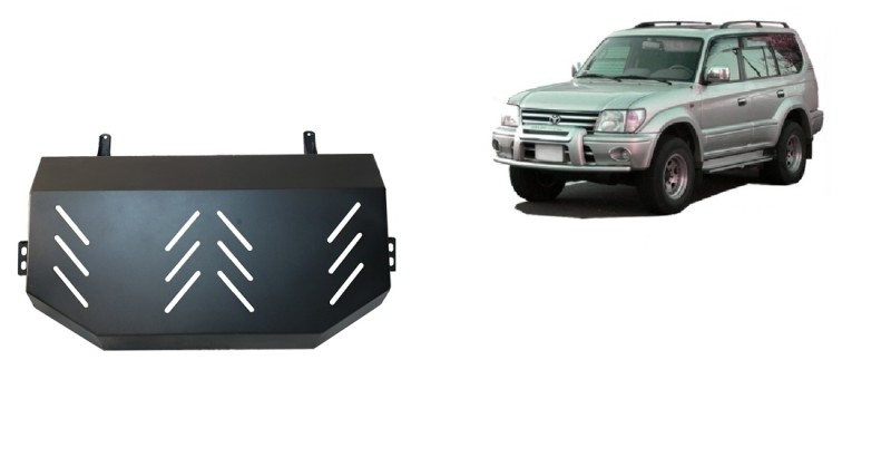 Stahl Unterfahrschutz für Kraftstofftank Toyota Land Cruiser J90 (1995-2002)
