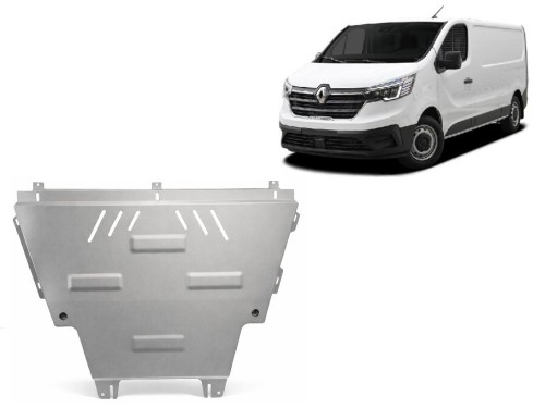 Aluminium Unterfahrschutz für Motor Renault Trafic (2022-2026)