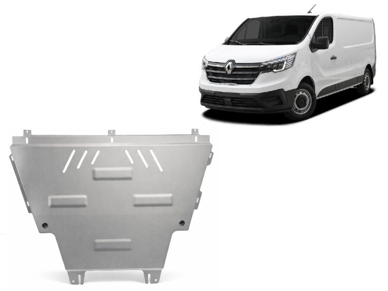Aluminium Unterfahrschutz für Motor Renault Trafic (2022-2026)