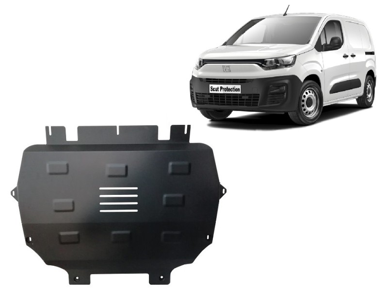 Stahl Unterfahrschutz für Motor Fiat Doblo (2023-2026)