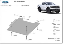 Aluminium Unterfahrschutz für Verteilergetriebe Ford Ranger Raptor (2023-2026)