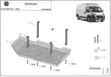 Stahl Unterfahrschutz für AdBluetank Fiat Ducato (2018-2026)