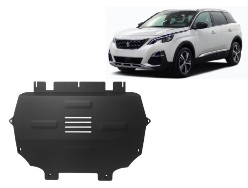 Stahl Unterfahrschutz für Motor Peugeot 5008 (2017-2026)