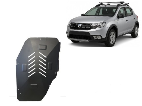 Stahl Unterfahrschutz für Kraftstofftank Dacia Sandero II (2012-2020)