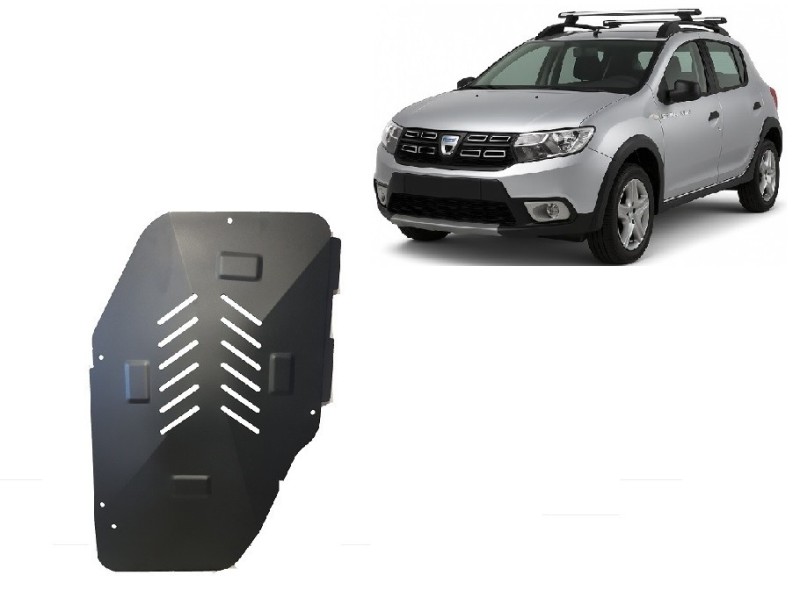 Stahl Unterfahrschutz für Kraftstofftank Dacia Sandero II (2012-2020)