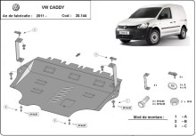 Stalowa Osłona pod silnik VW Caddy (2011-2020) EAN