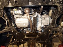 Stahl Unterfahrschutz für Motor Citroen C4 (2004-2008)