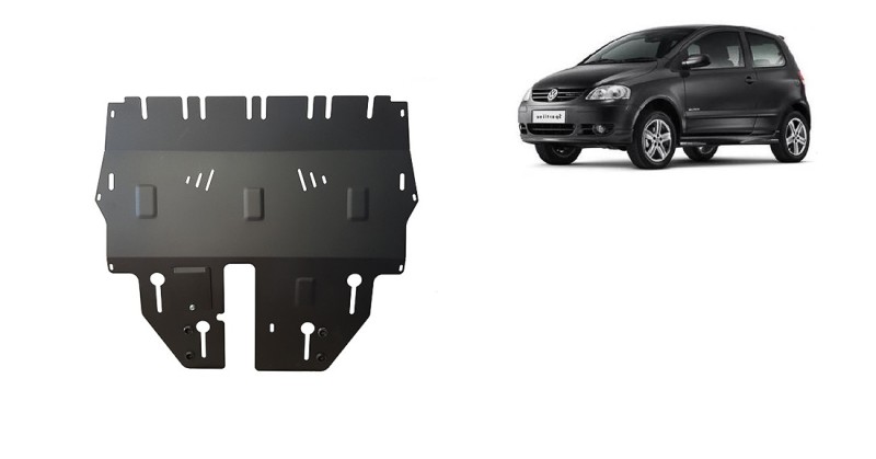 Stahl Unterfahrschutz für Motor VW Fox (2002-2017)