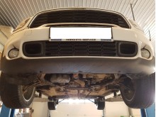 Stahl Unterfahrschutz für Motor, Getriebe Mini Countryman (2010-2016)