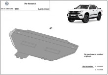 Aluminium Unterfahrschutz für Kühler Volkswagen Amarok (2022-2026)